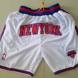 Just Don Shorts New York Knicks Hardwood Shorts